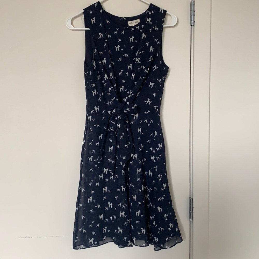 Maison Jules dress, size 4, dog pattern, like new